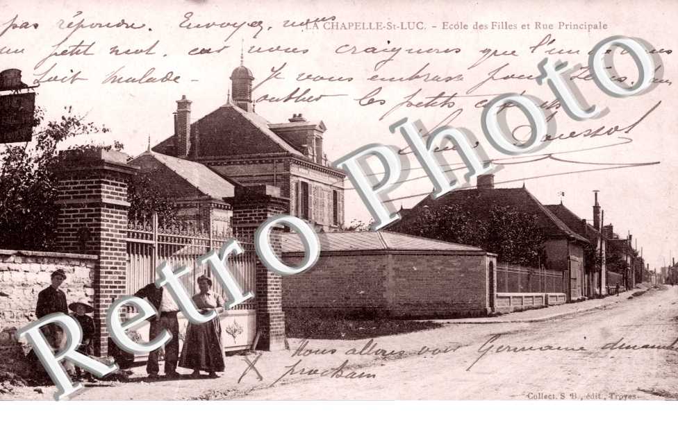 Ecole des Filles et Rue Principale