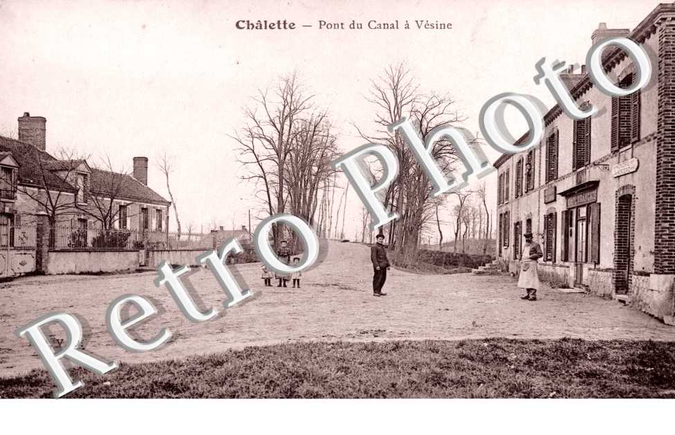 Pont du canal a Vesine