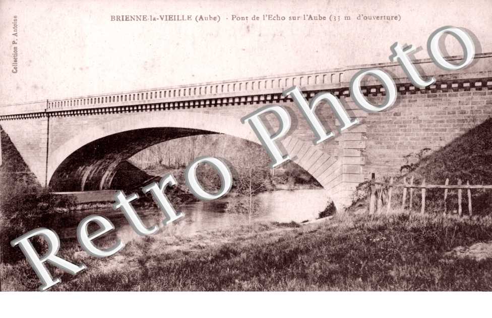 Pont de l'Echo sur l'Aube