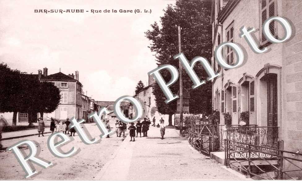 La rue de la gare