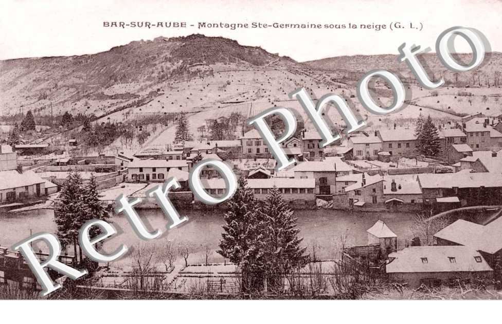 Montagne Siante Germaine sous la neige