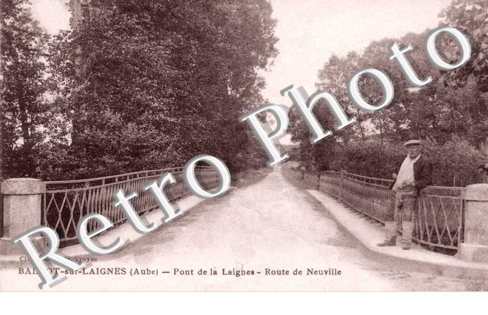pont de Laignes - Route de Neuville