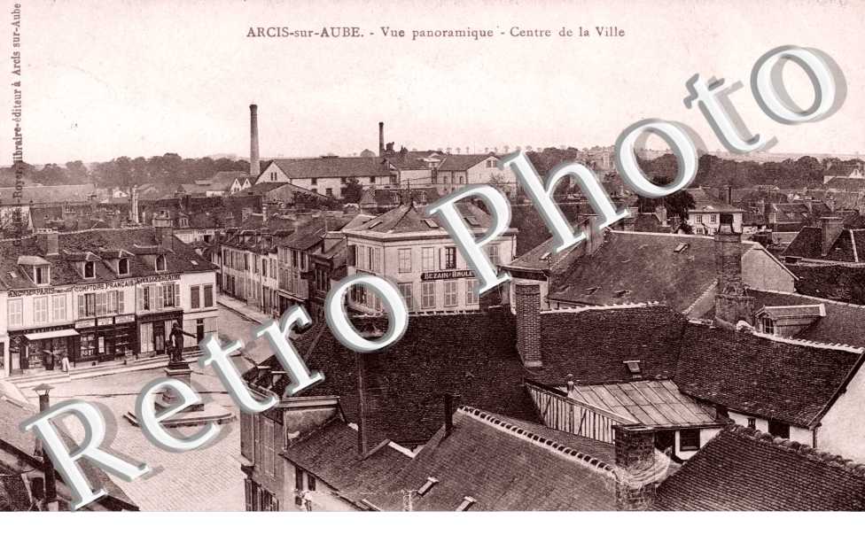 Vue panoramique, Centre de la Ville