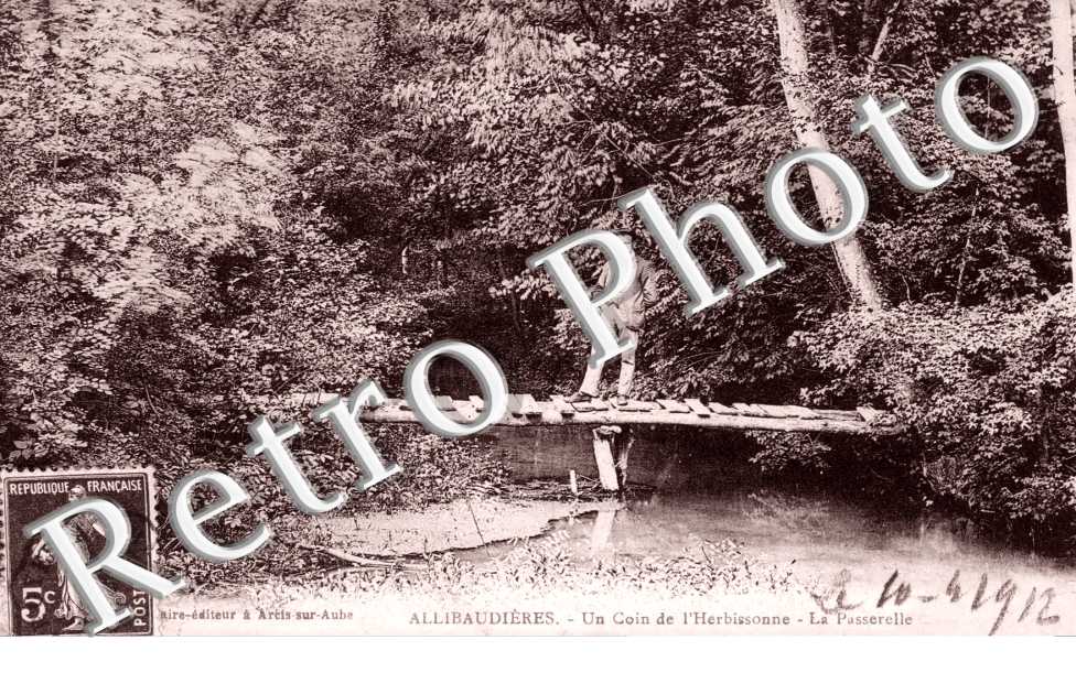 Un Coin de l'Herbissonne, la Passerelle