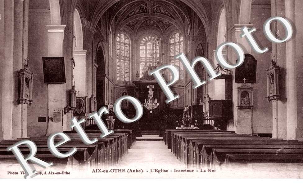 Interieur de l'Eglise, la Nef