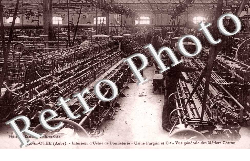 Interieur d'une Usine de Bonneterie, Usine Furgon et Cie