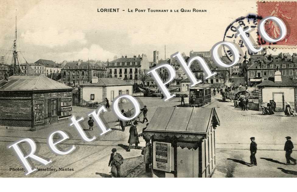 le pont tournant et le quai Rohan