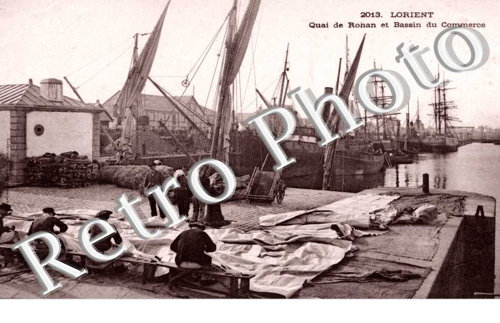 Quai de Rohan et bassin du commerce