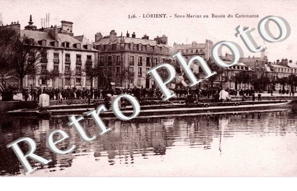 Sous marins au bassin de commerce