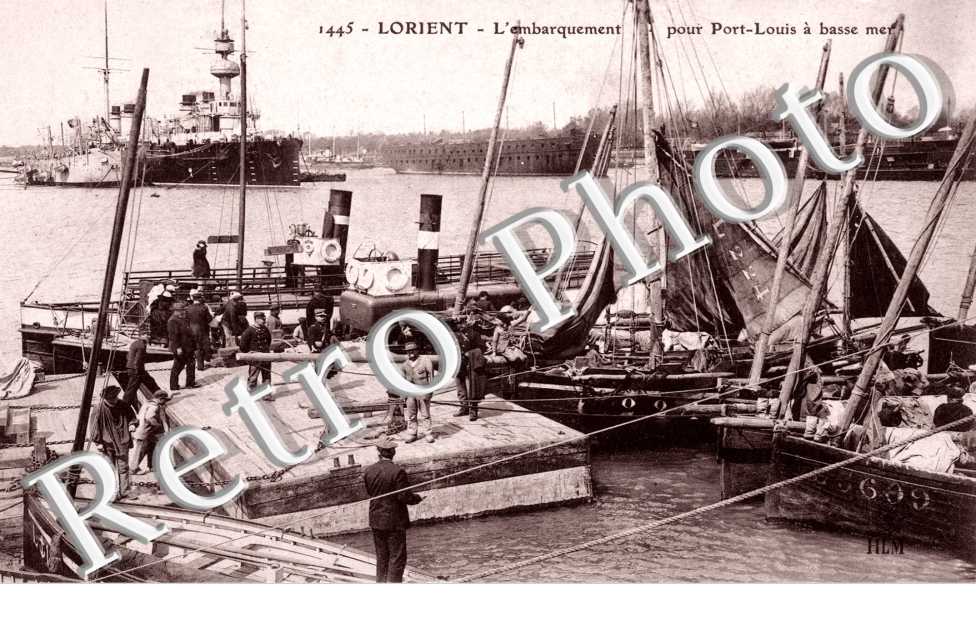 l'Embarquement pour Port Louis a Basse Mer