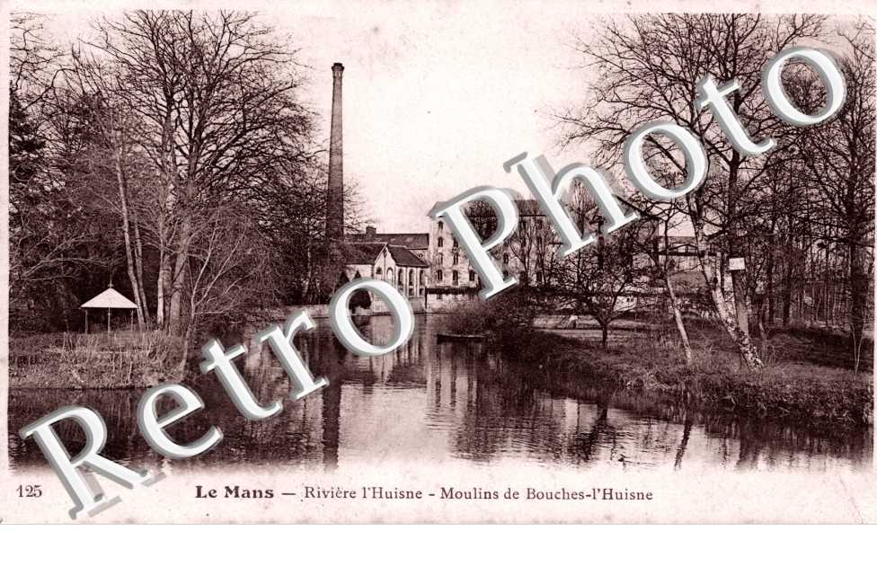 Riviere l'Huisne Moulins de Bouches l'Huisne