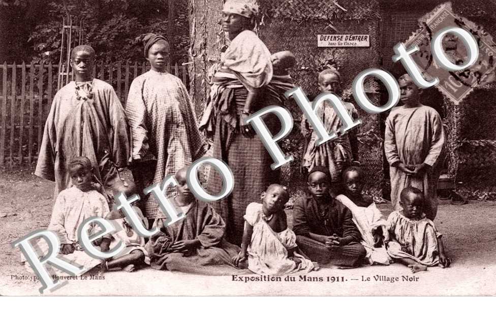 Exposition 1911 Le village noir