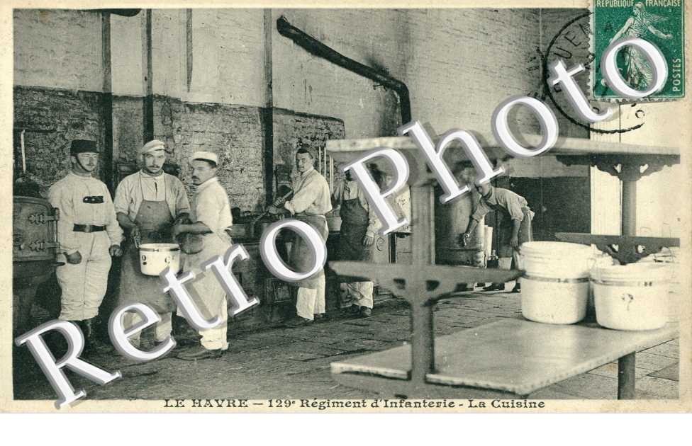 129° Regiment d'Infanterie, la Cuisine