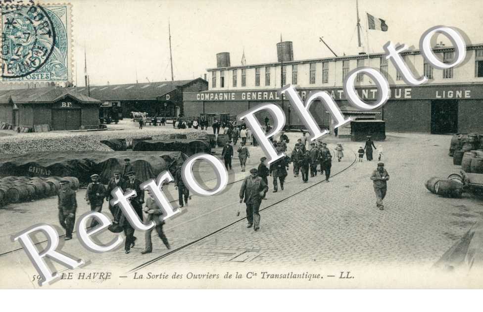 La Sortie des Ouvriers de la Cie Transatlantique