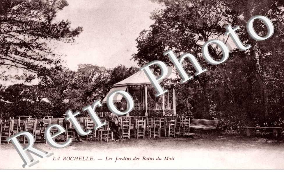 Les jardins des bains du Mail