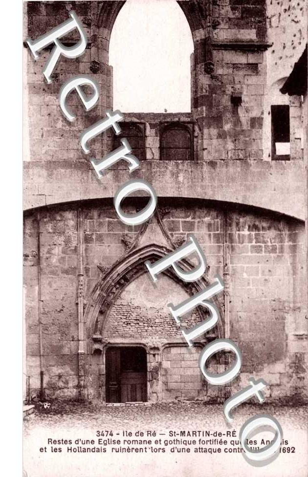 Restes d'une Eglise Romane et Gothique