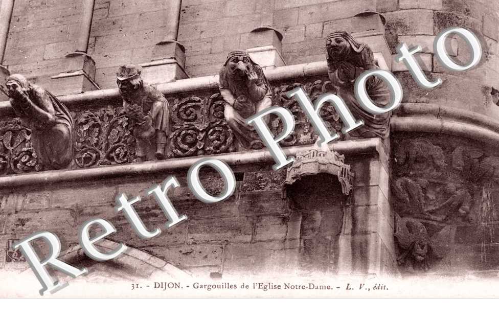 Gargouilles de l'Eglise de Notre-Dame