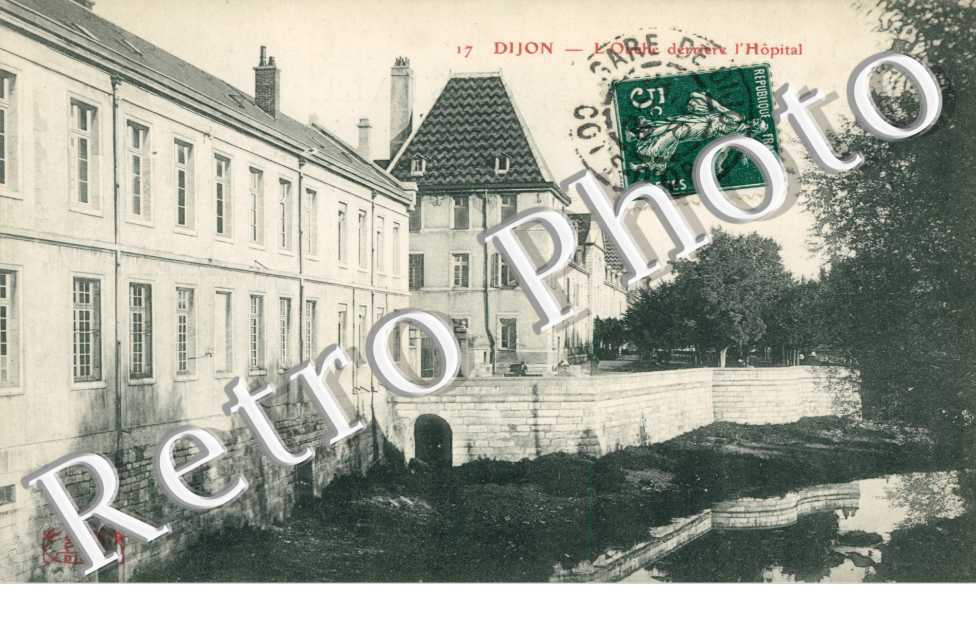 l'Ouche derriere l'Hopital