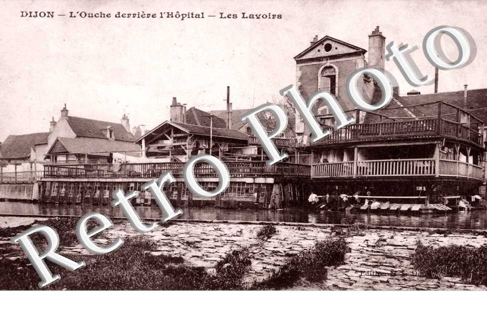 L'Ouche derrière l'Hôpital, les Lavoirs