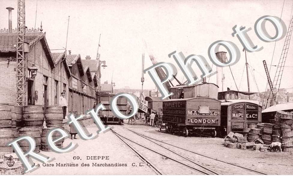 la gare maritime des marchandises