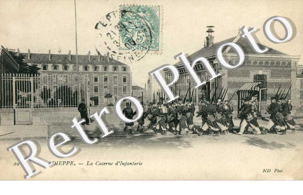 La caserne d'infanterie