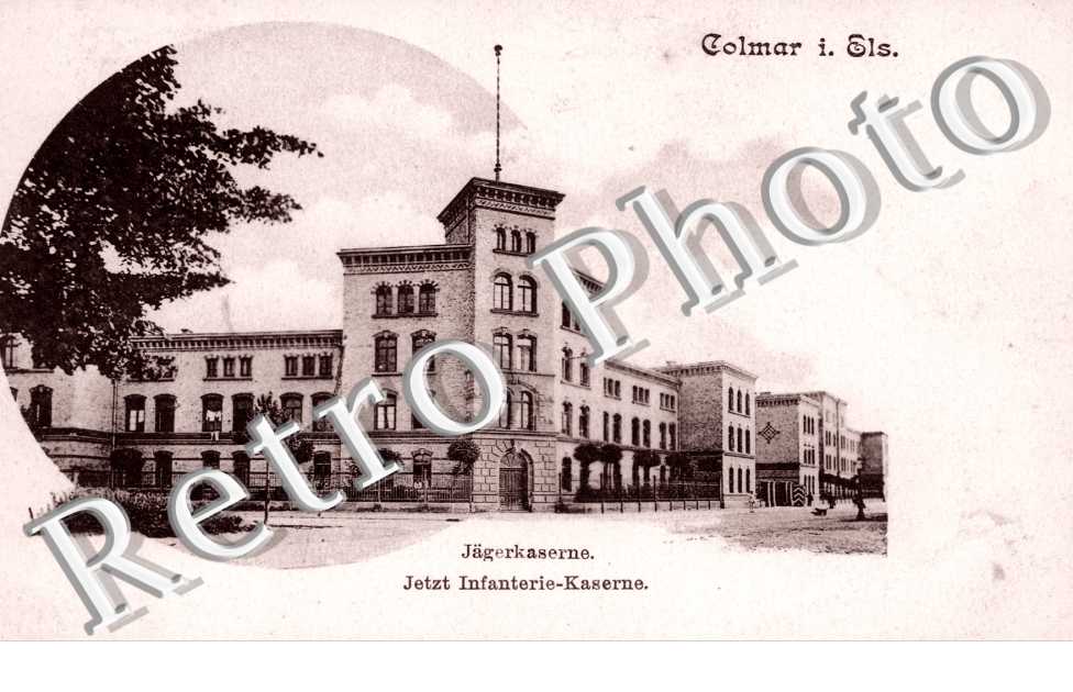 Jagerkaserne, Jetzt Infanterie-Kaserne