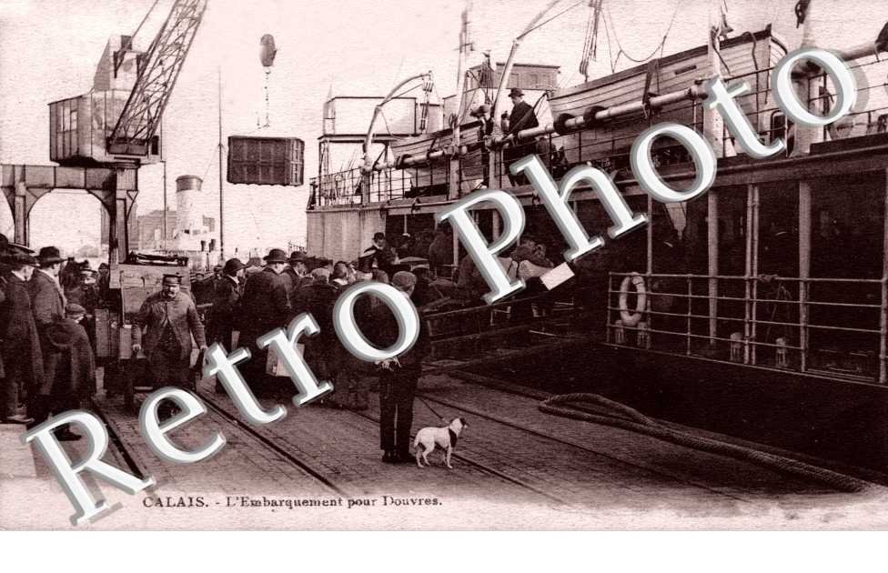 L'embarquement pour Douvres