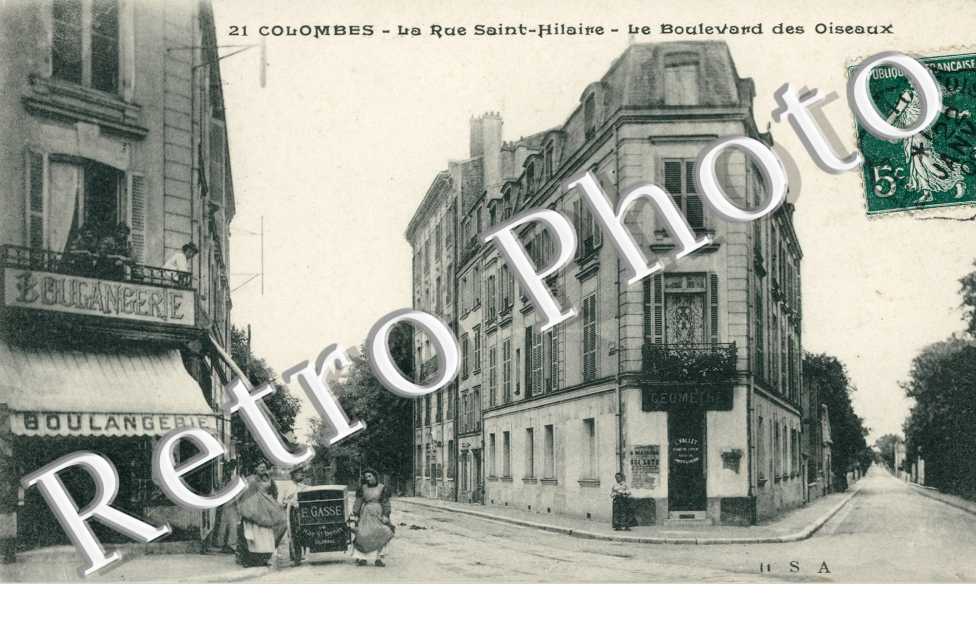 La Rue Saint Hilaire et Boulevard des Oiseaux