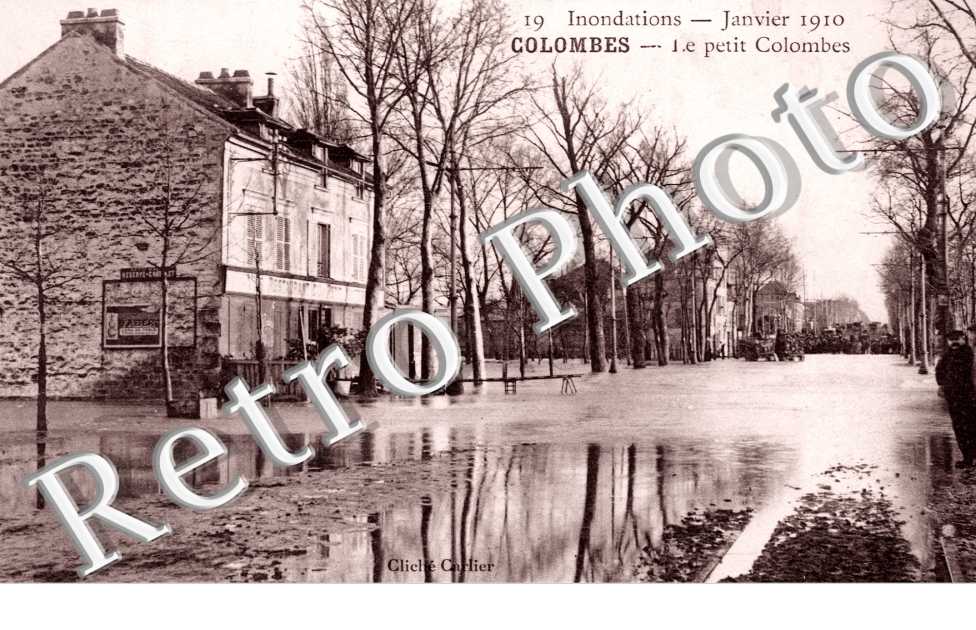Inondations 1910, le Petit Colombes