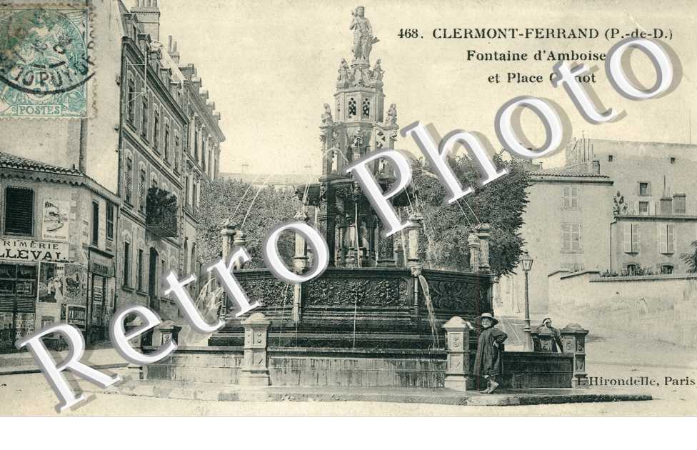 Fontaine d'Amboise et Place Carnot