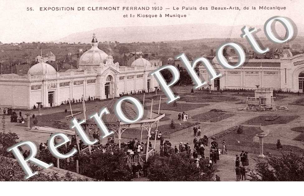 Exposition de 1910 - le palais des beaux arts, de la mecanique