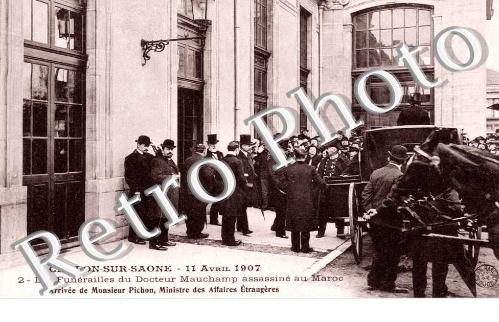 Funerailles du Docteur Mauchamp, 11 avril 1907