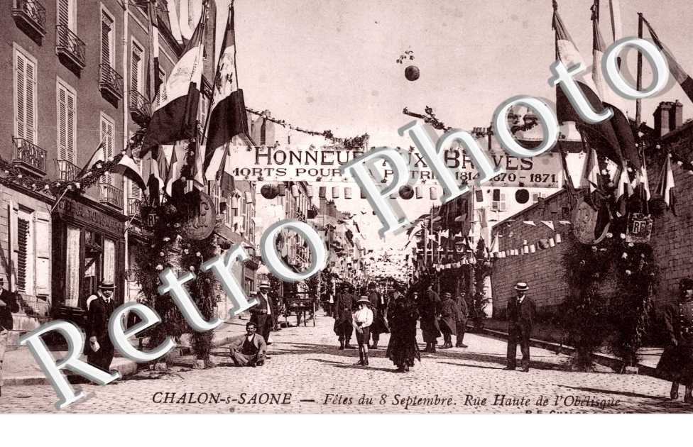 Rue Haute de l'Obelisque, Fetes du 8 septembre