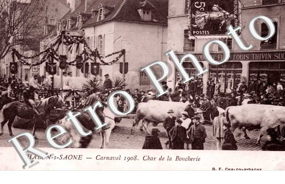 Carnaval 1908, Char de la Boucherie