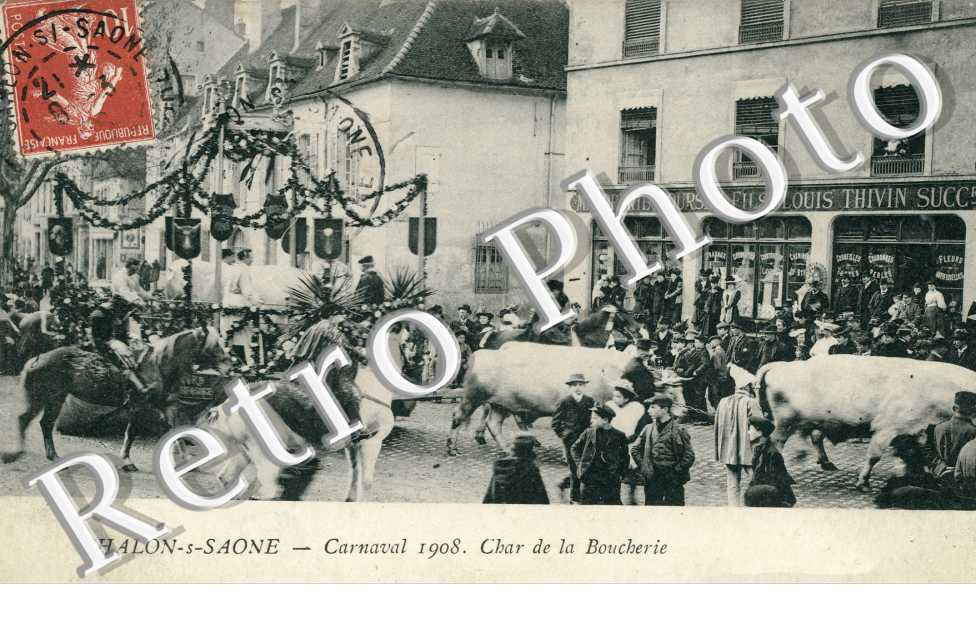 Carnaval 1908 Chard de la boucherie