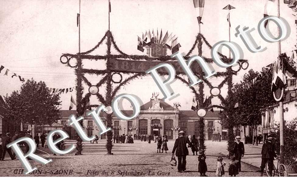 Fetes du 8 septembre, la Gare