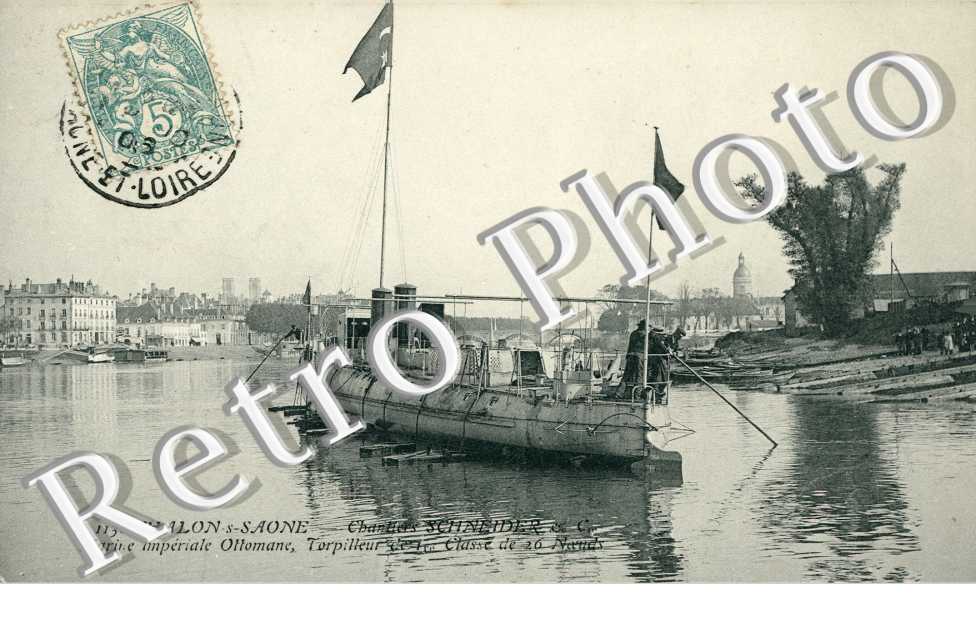 Chantiers Schneider & C  Marine Imperiale Ottomane  Torpilleur