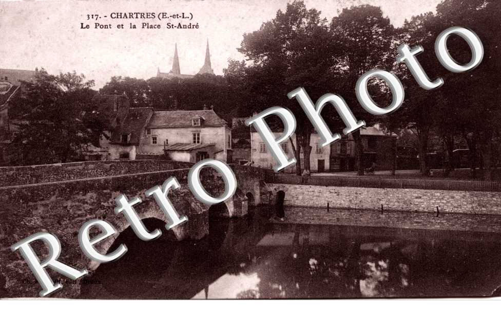 le pont et la place Saint Andre