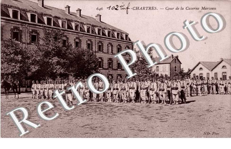 Cour de la caserne Marceau