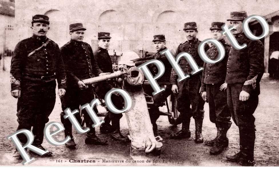 manoeuvre du canon de 75