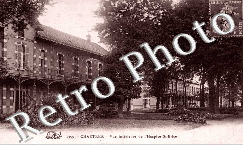 Vue interieure de l'Hospice Saint Brice