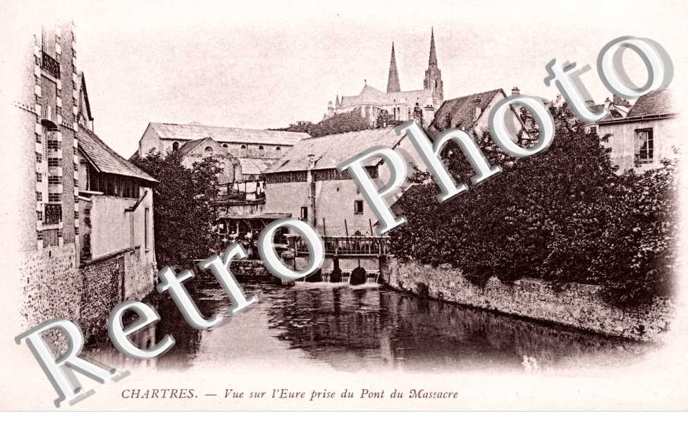 vue prise du pont du Massacre