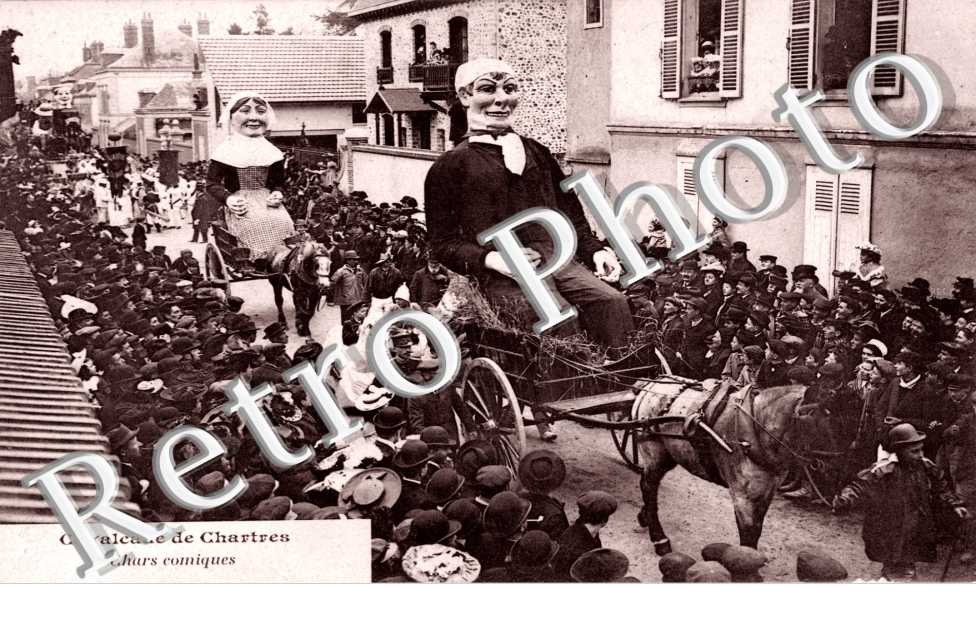 cavalcade, chars comiques