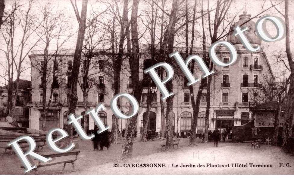 le Jardin des Plantes et l'Hotel terminus
