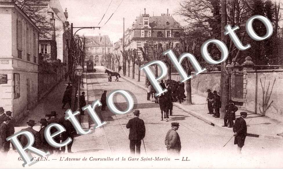 l'Avenue de Courseulles et la Gare Saint-Martin