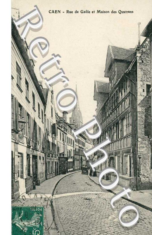 Rue de Geole et Maison des Quatrans