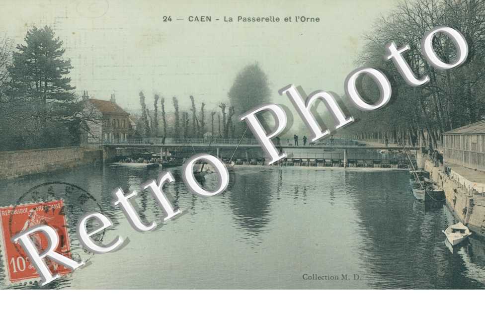 la Passerelle et l'Orne