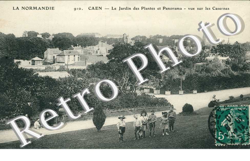 le Jardin des Plantes et Panorama, Vue sur les Casernes
