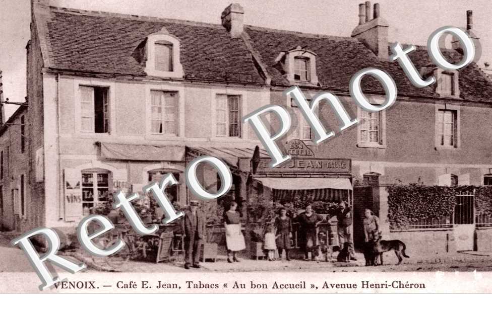 VENOIX cafe E. Jean " Au Bon Accueil " avenue Henri Cheron