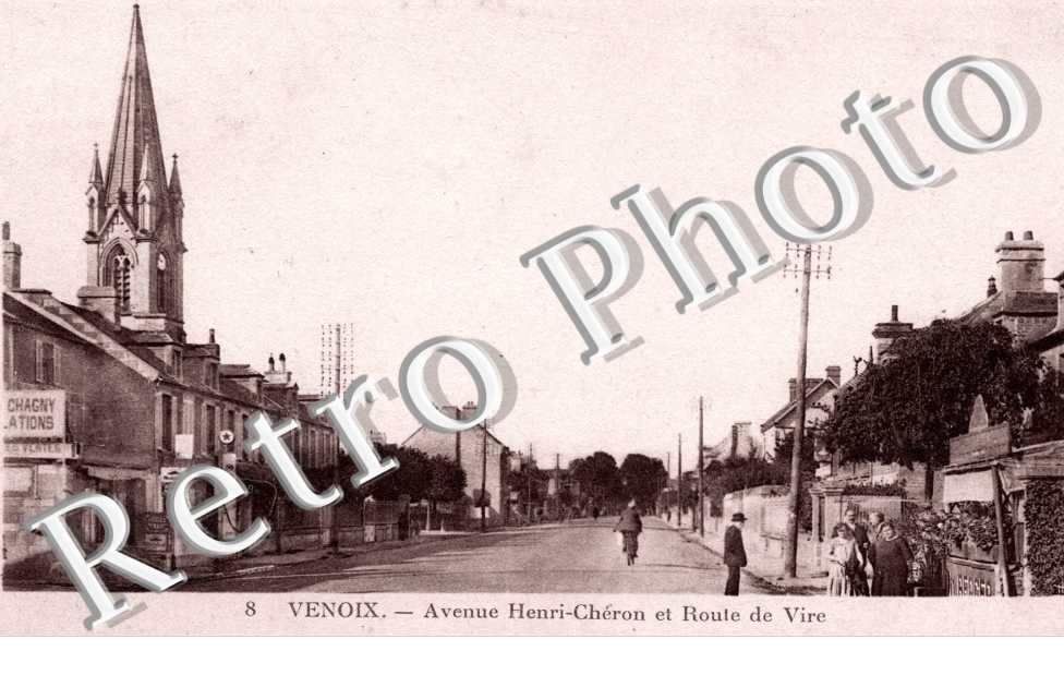 VENOIX - avenue Henri Cheron et route de Vire